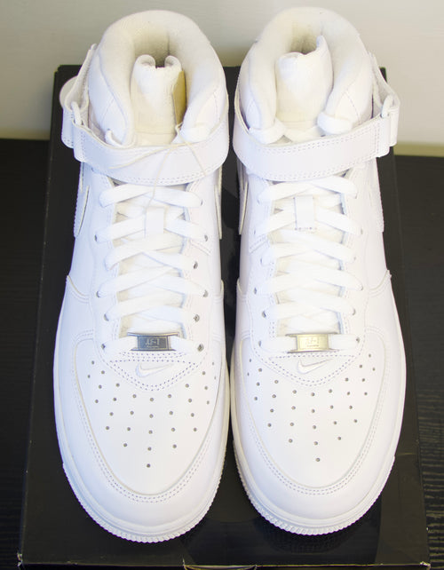 Nike X Supreme Airforce 1 Mid White
